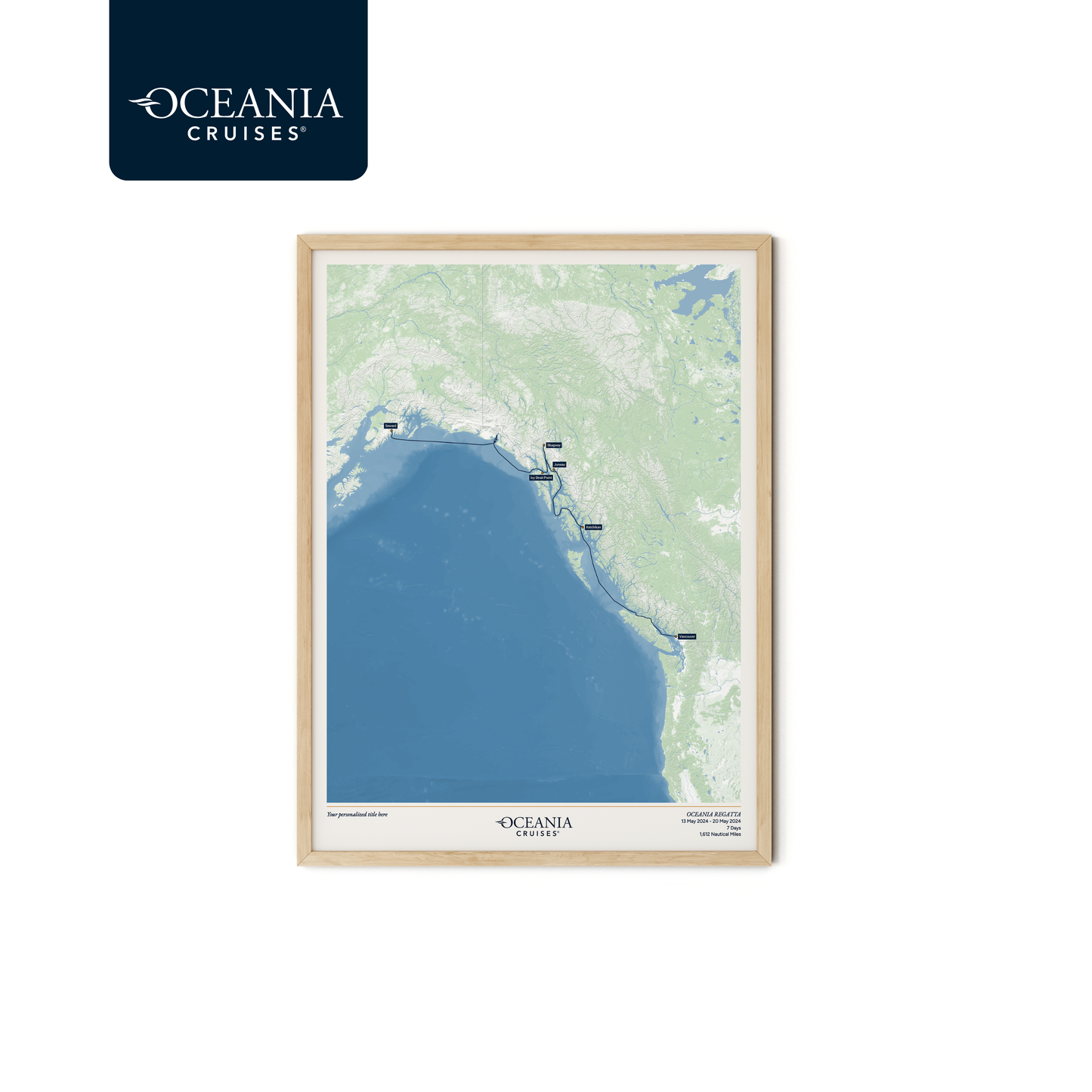 Oceania Cruises Map