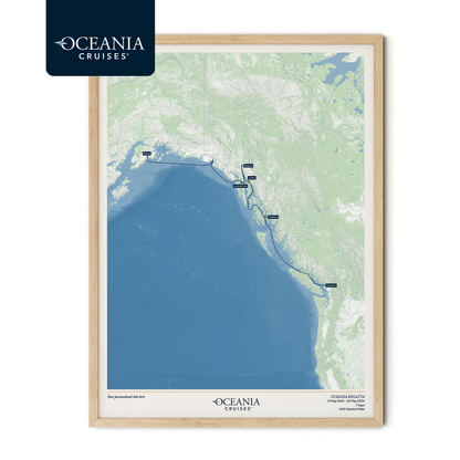 Oceania Cruises Map