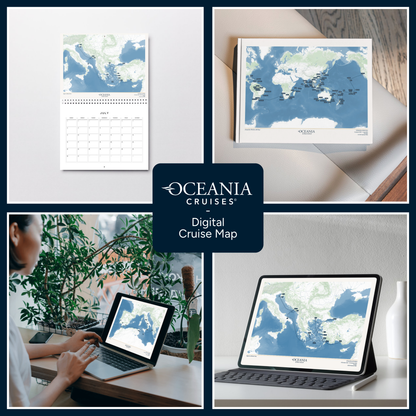 Oceania Cruises Digital Map