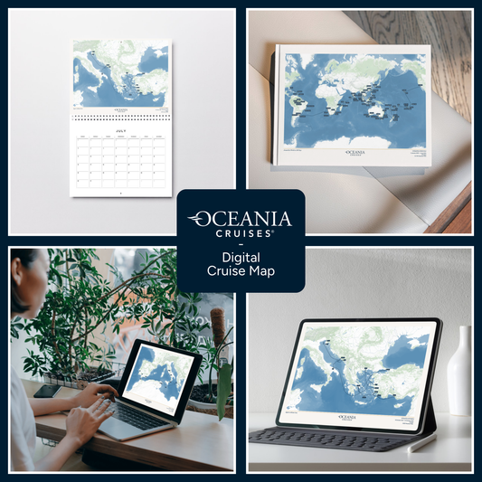 Oceania Cruises Digital Map