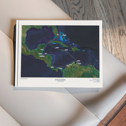 Oceania Cruises Digital Map - Satellite