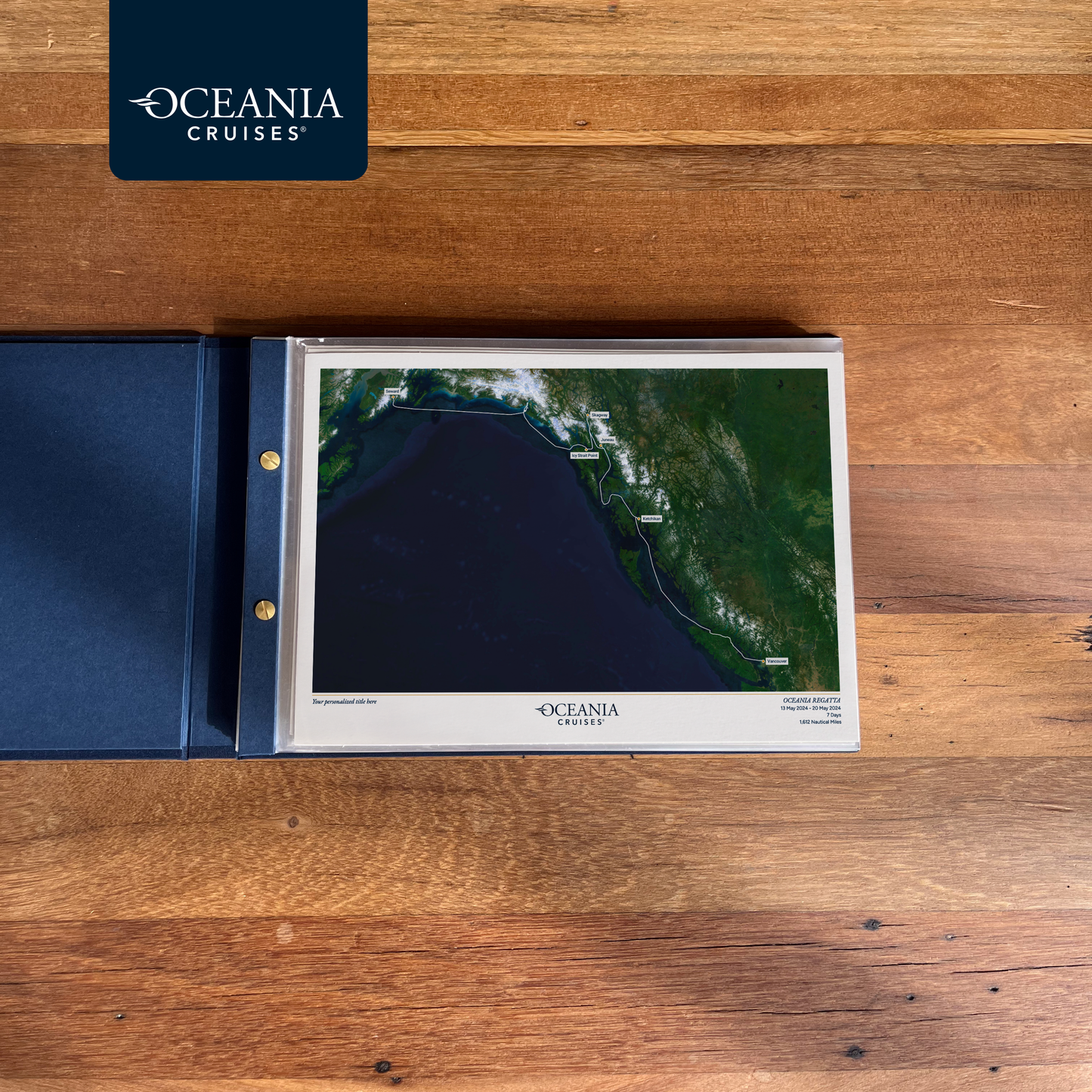 Oceania Cruises Map - Satellite