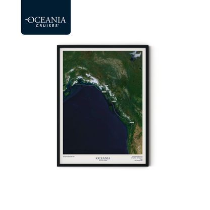 Oceania Cruises Map - Satellite