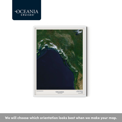 Oceania Cruises Map - Satellite