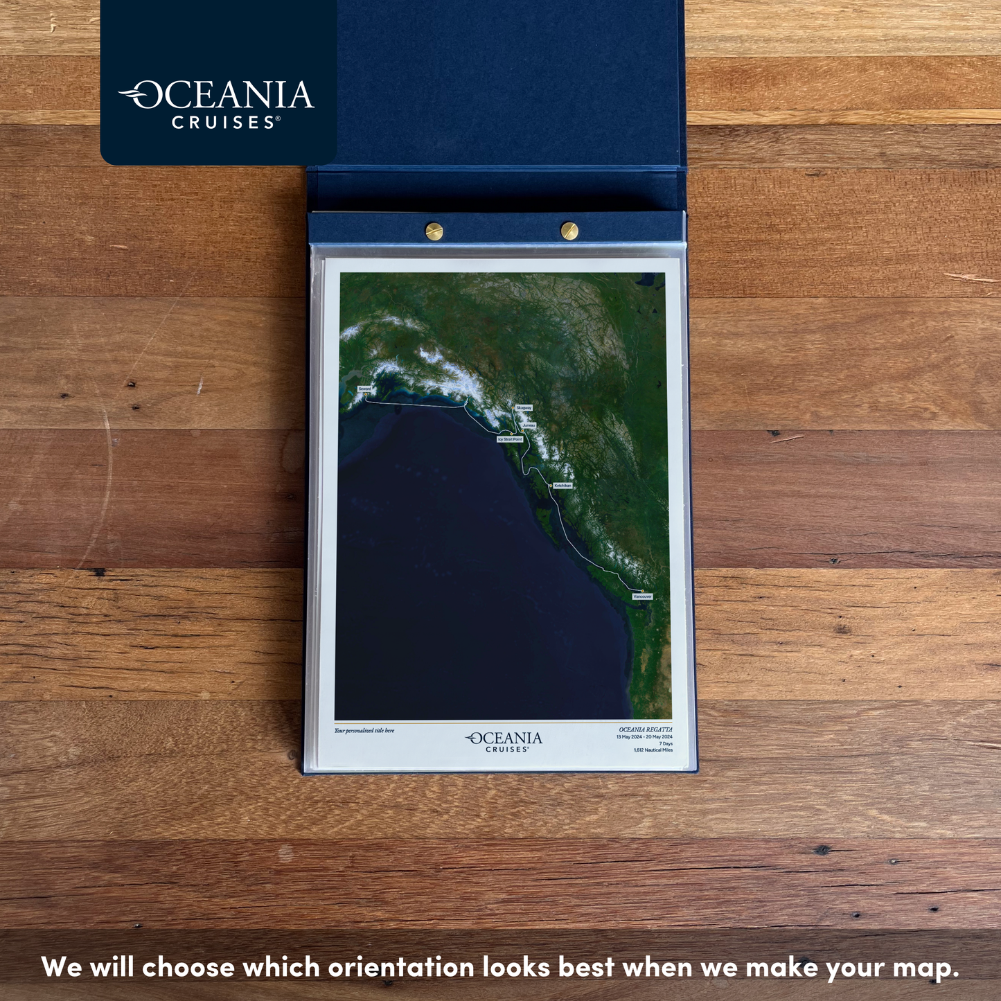 Oceania Cruises Map - Satellite