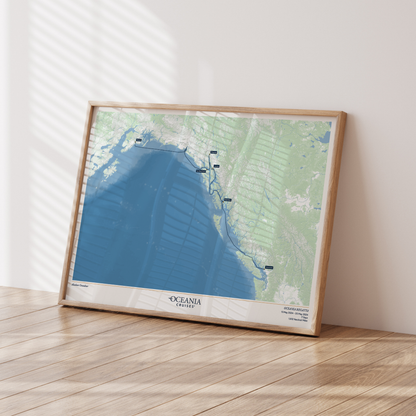 Oceania Cruises Map