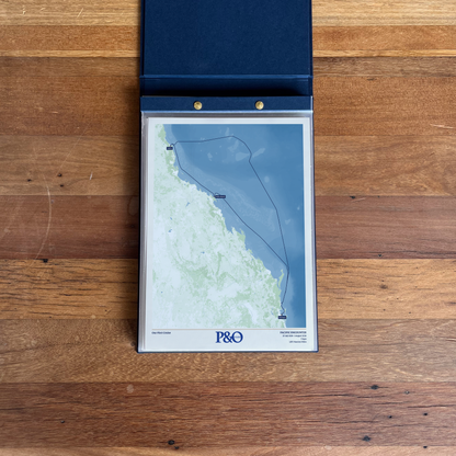 P&O Cruises Australia Map