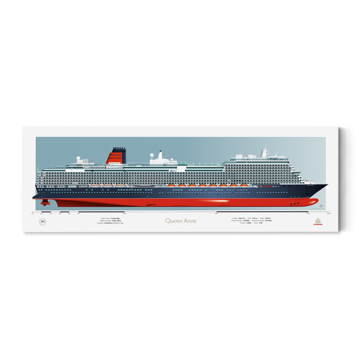 Cunard Ship Portraits