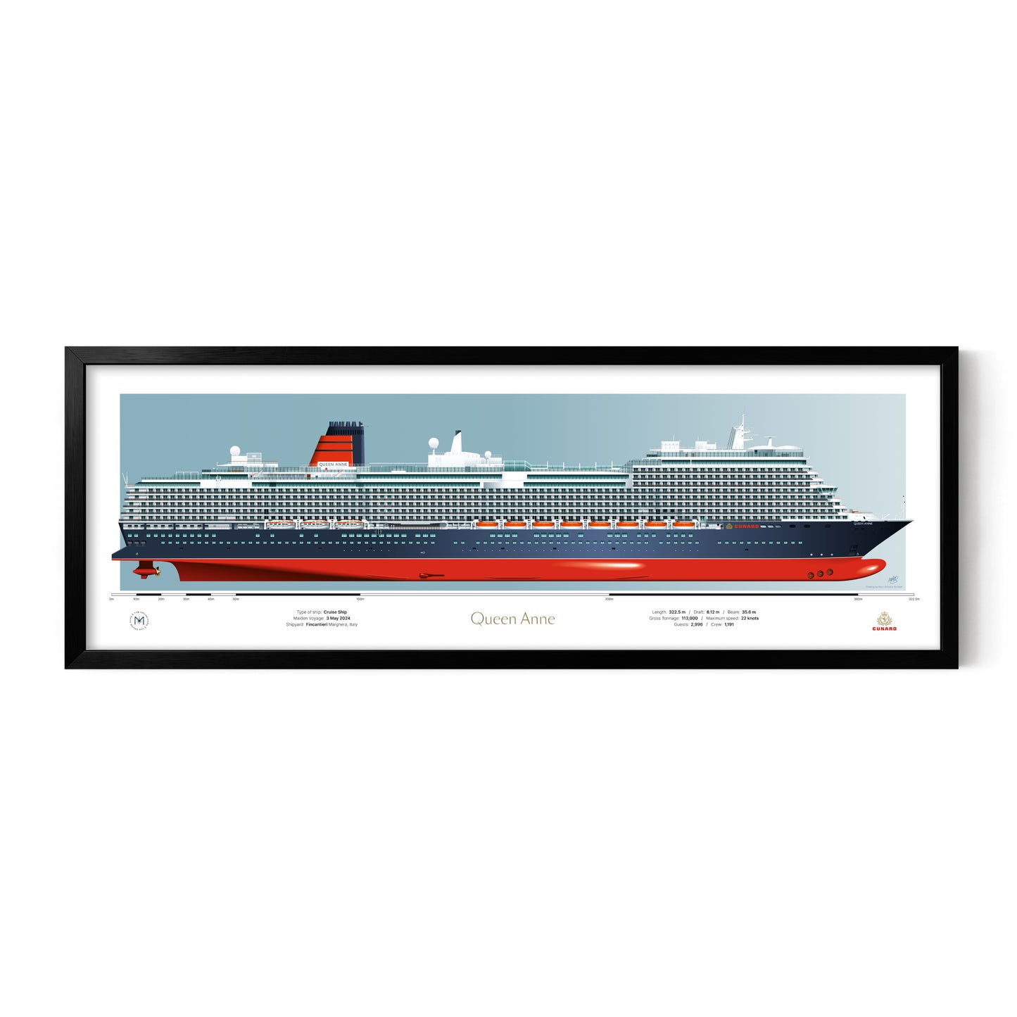Cunard Ship Portraits