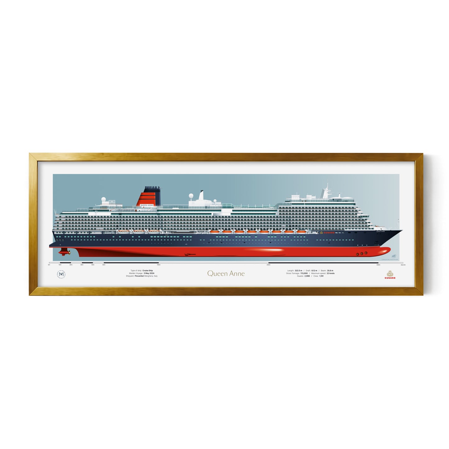 Cunard Ship Portraits