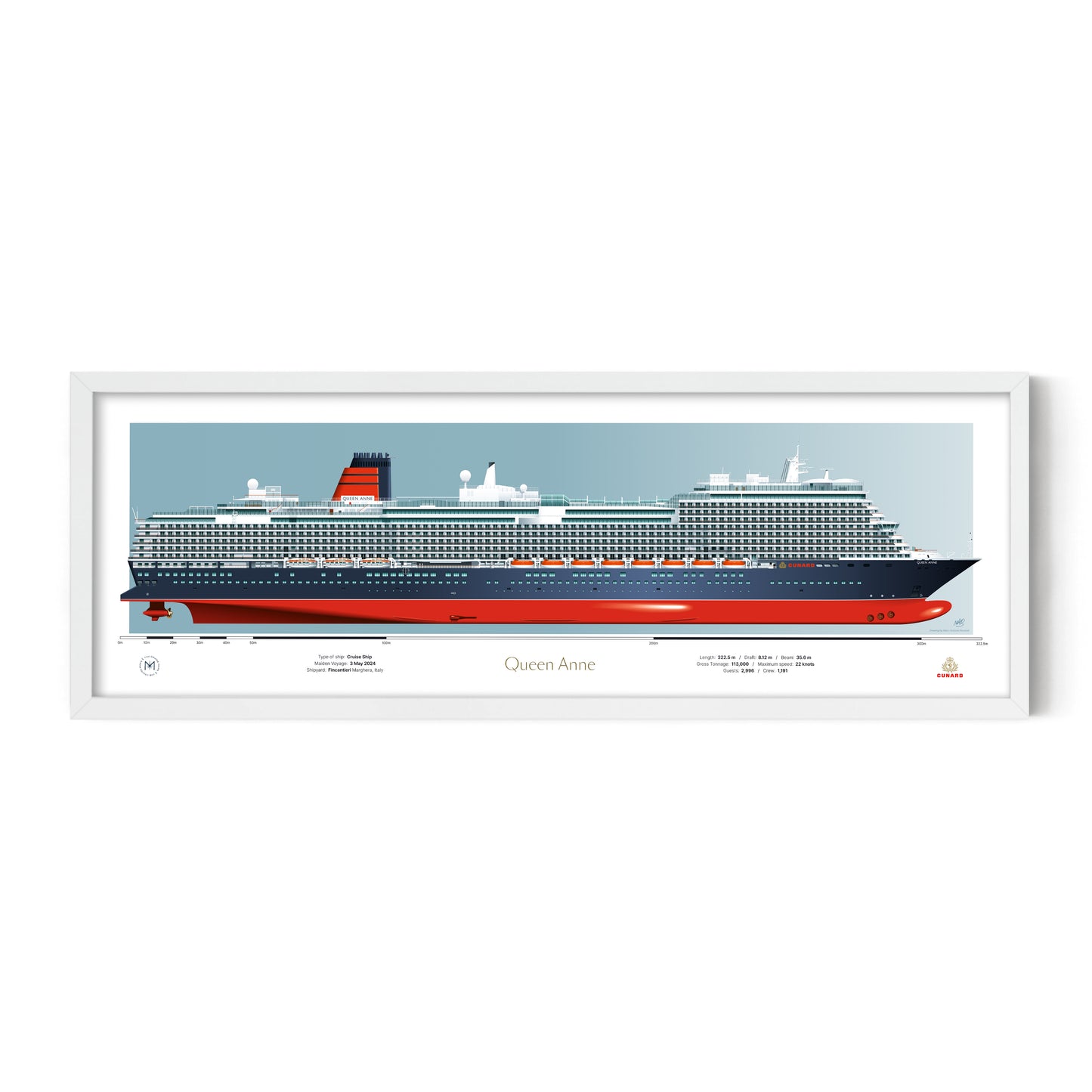 Cunard Ship Portraits