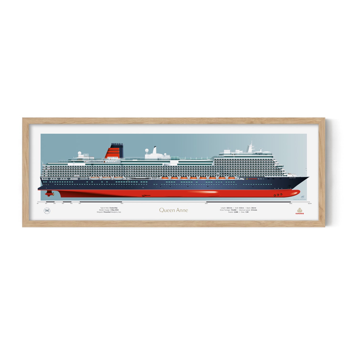 Cunard Ship Portraits