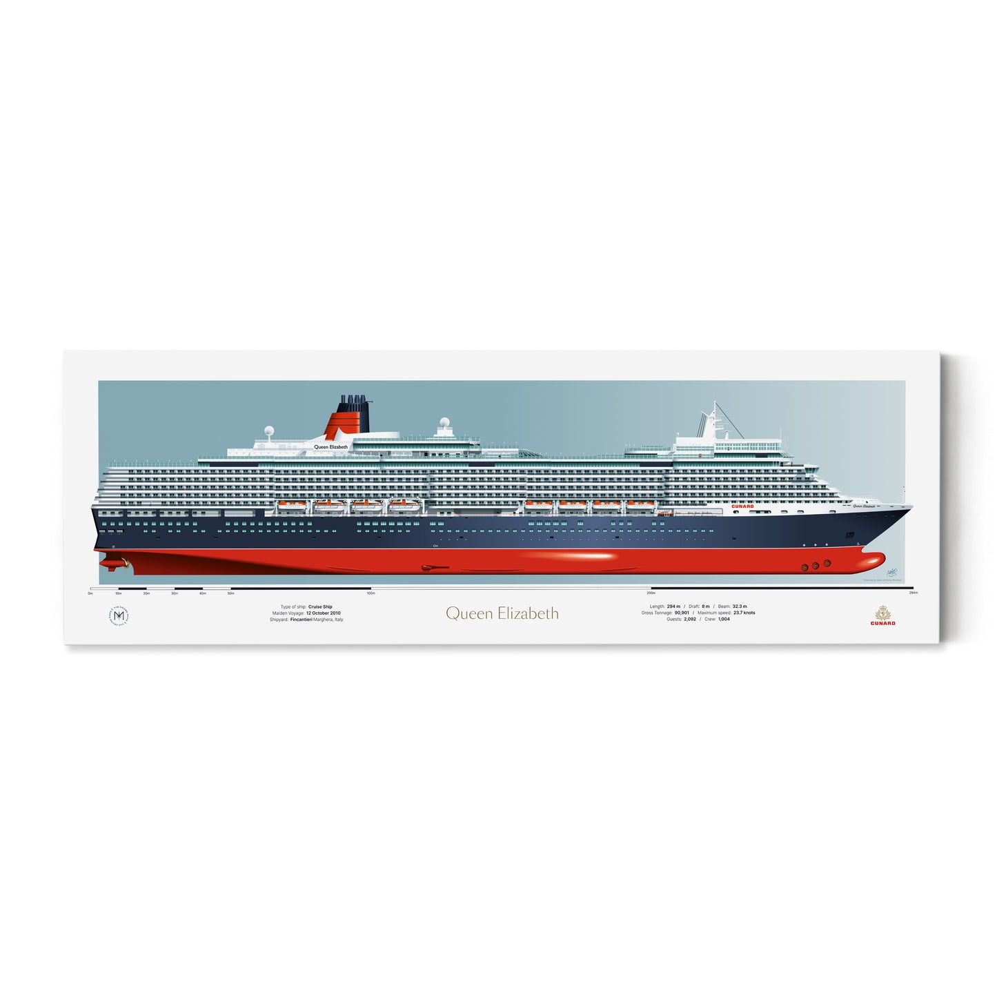 Cunard Ship Portraits