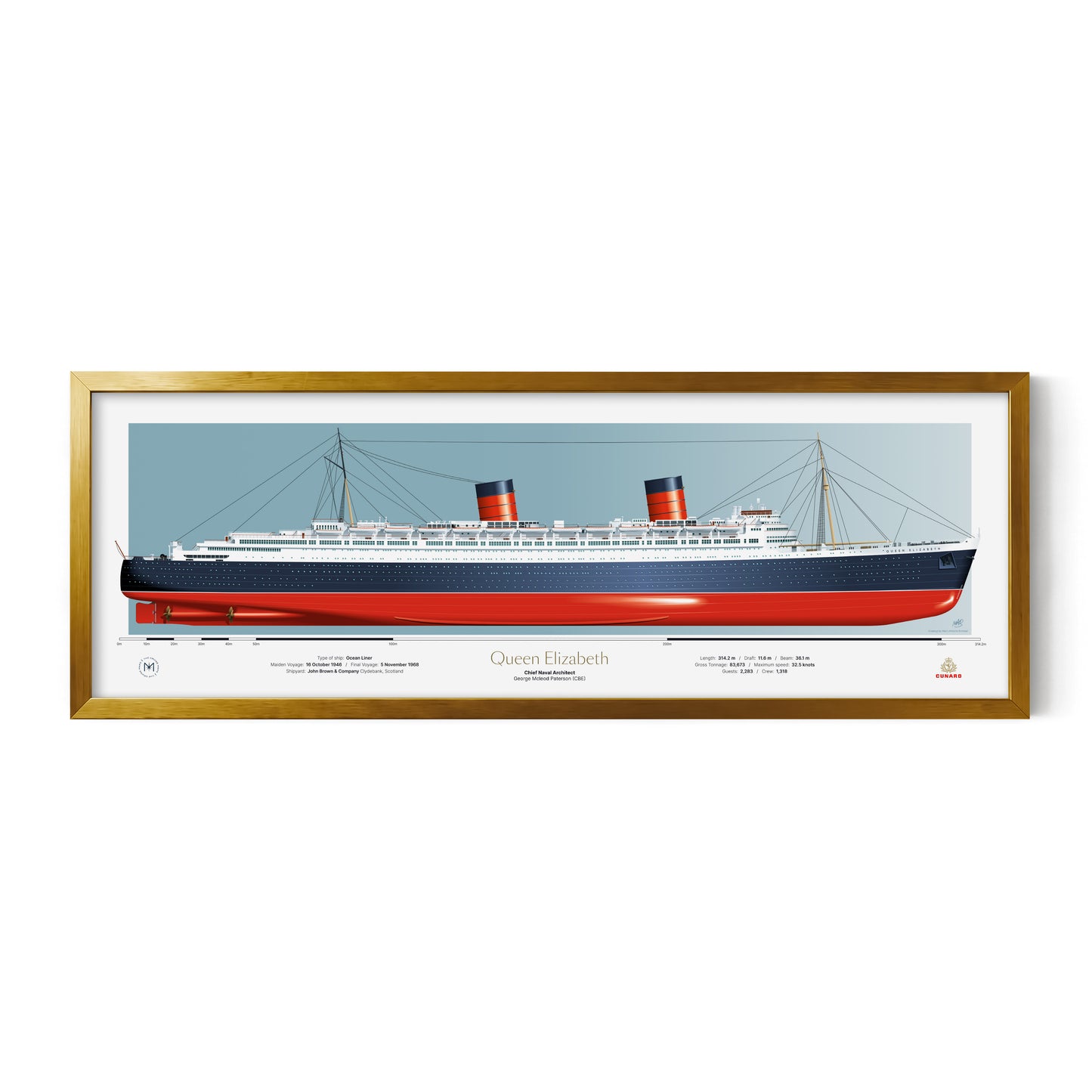Cunard Ship Portraits