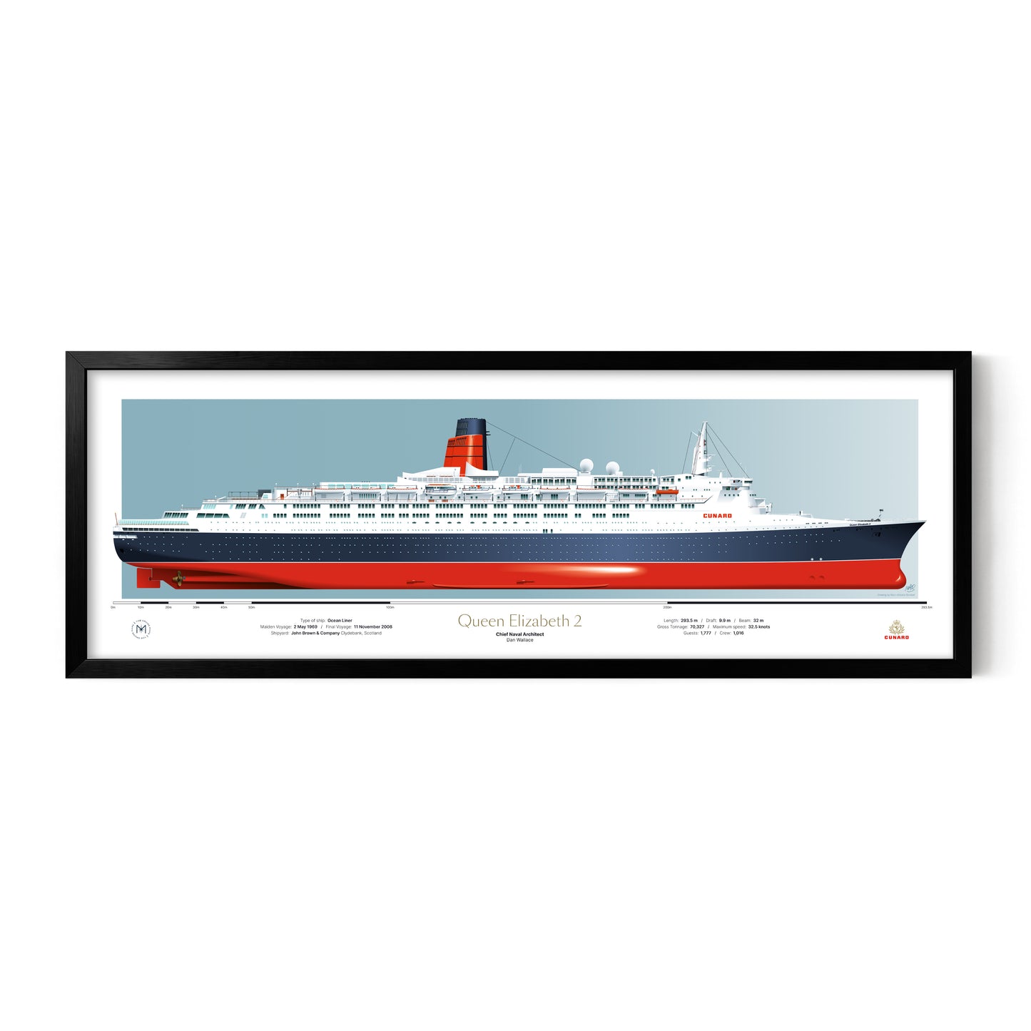 Cunard Ship Portraits