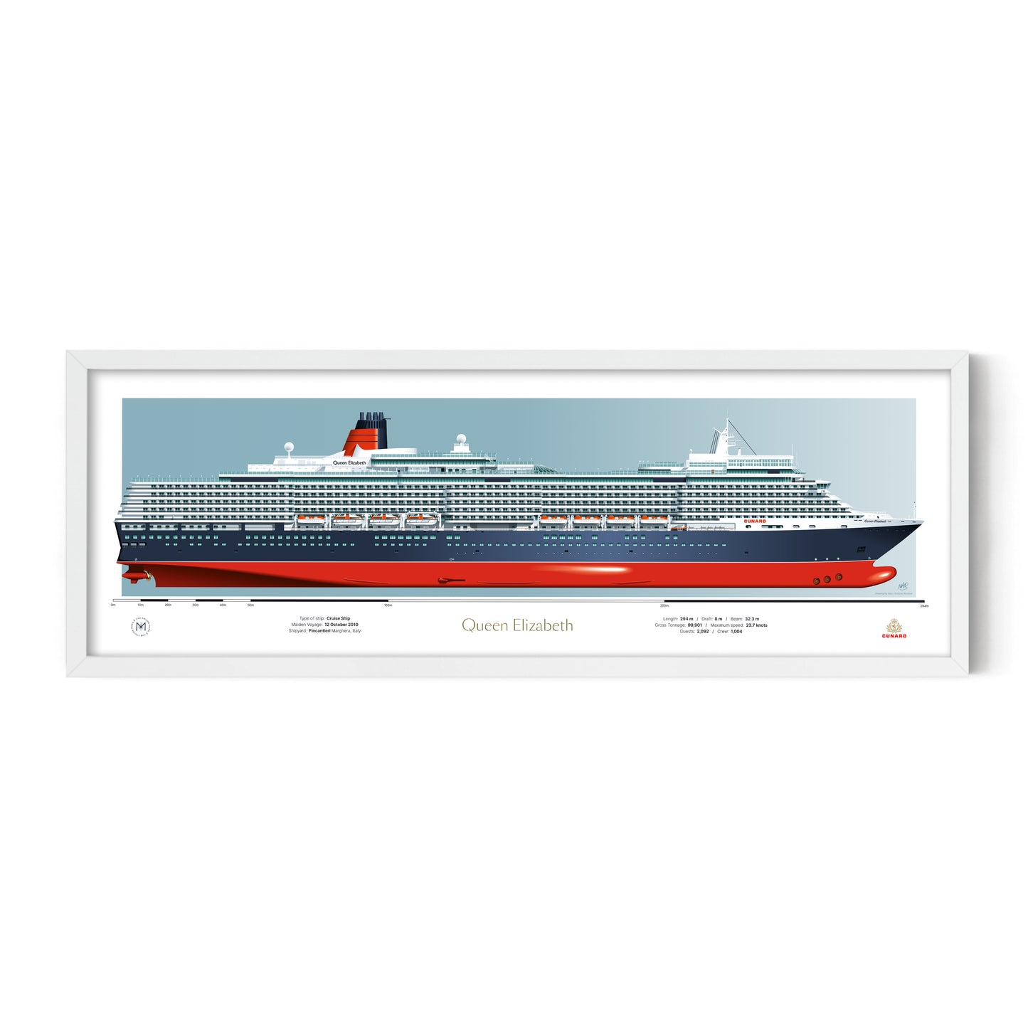 Cunard Ship Portraits