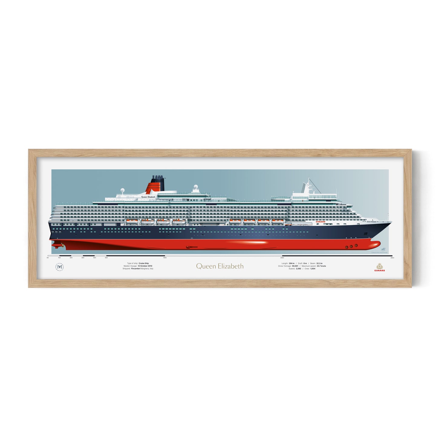 Cunard Ship Portraits