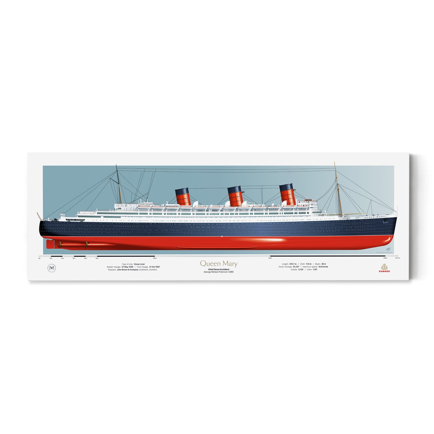Cunard Ship Portraits