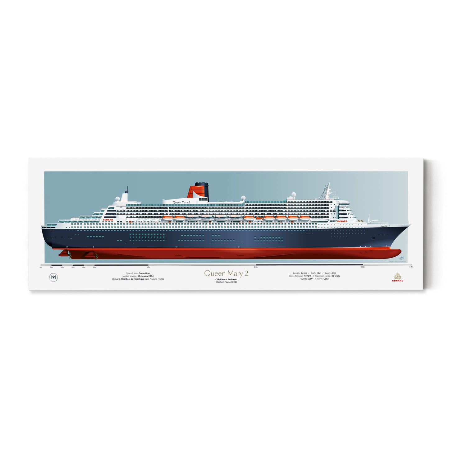 Cunard Ship Portraits