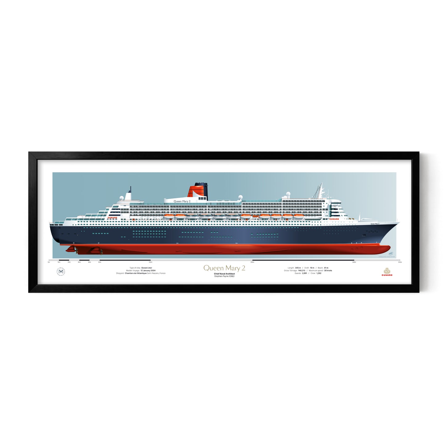 Cunard Ship Portraits