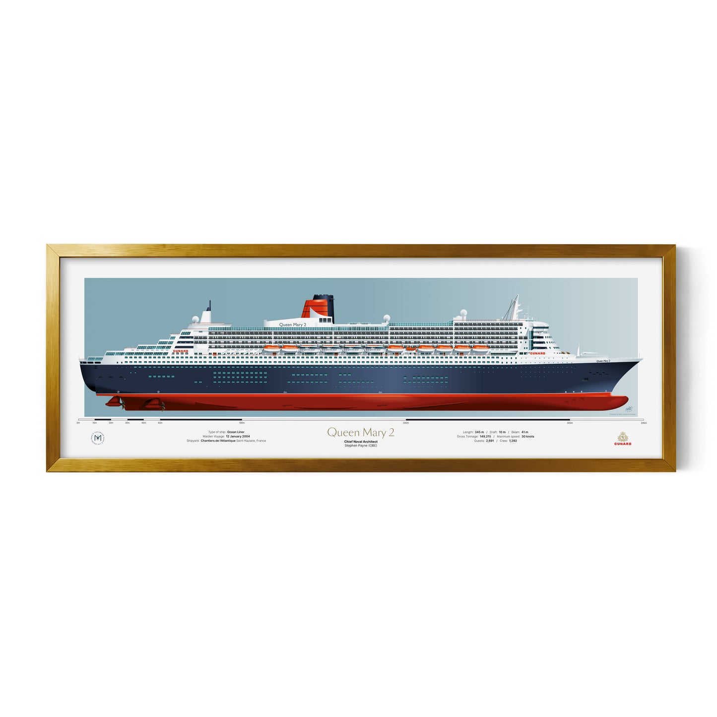 Cunard Ship Portraits
