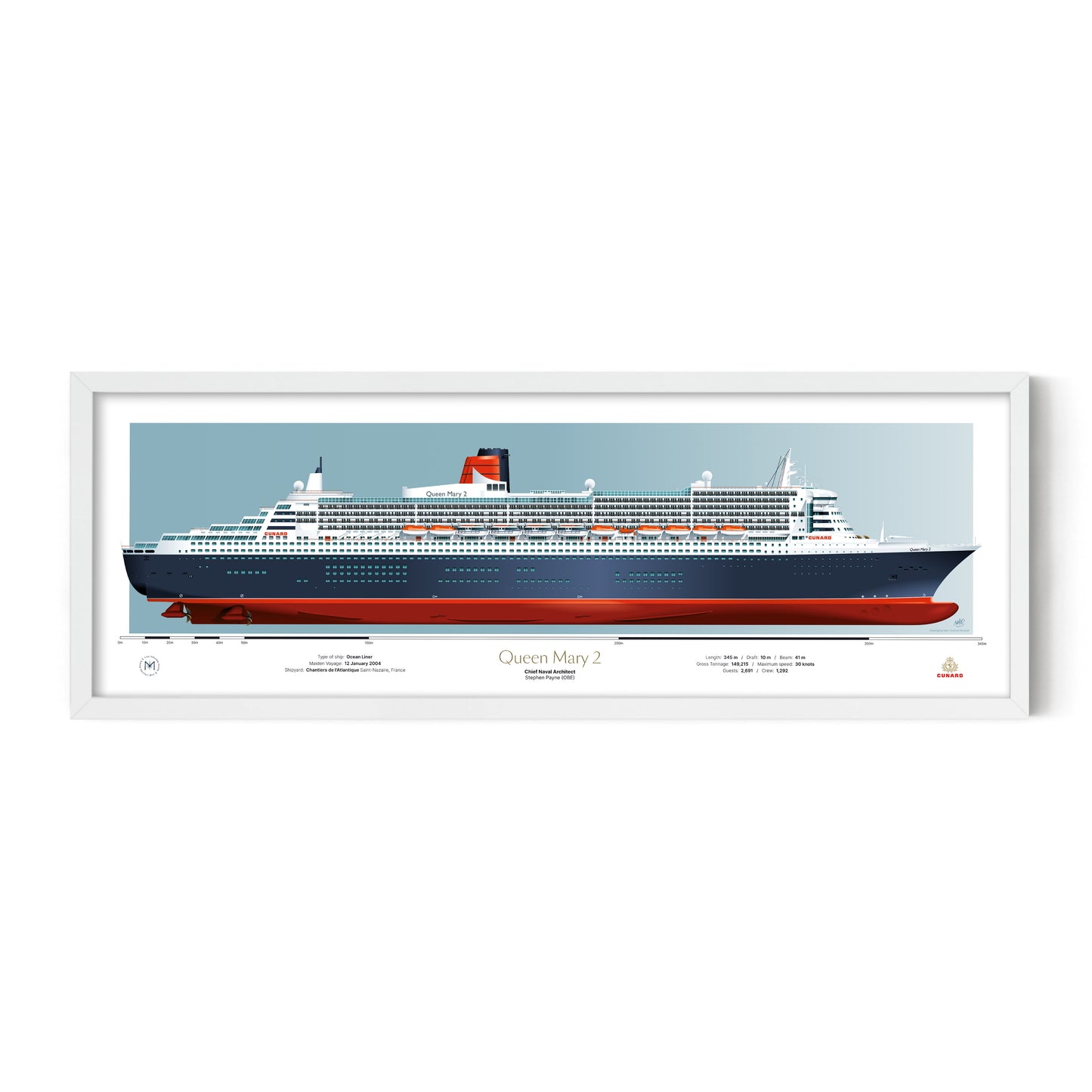 Cunard Ship Portraits