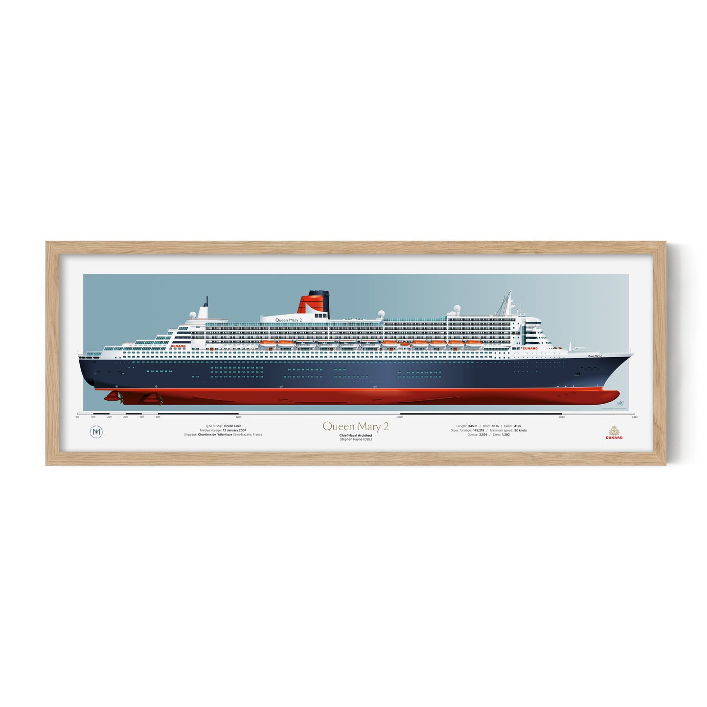 Cunard Ship Portraits