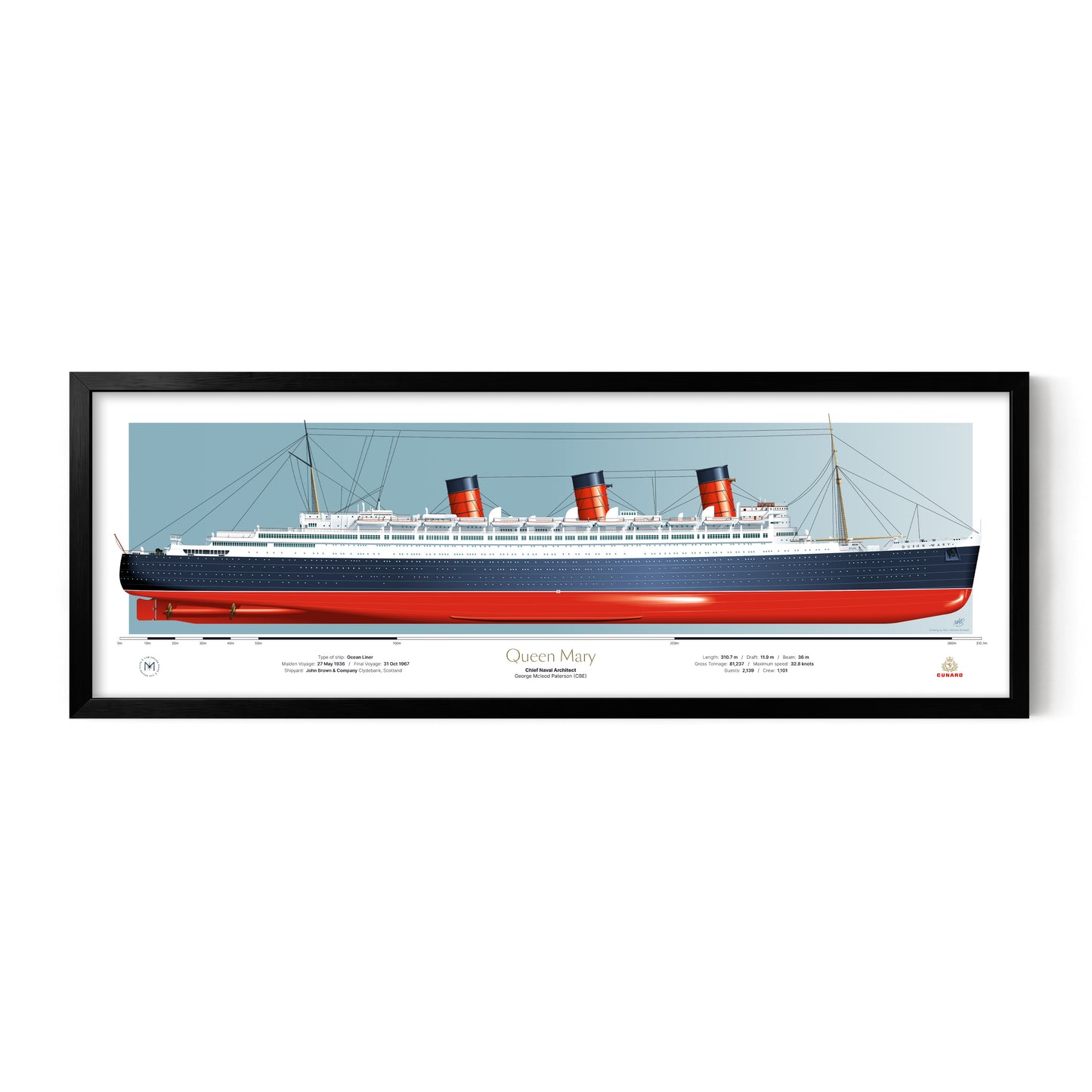 Cunard Ship Portraits