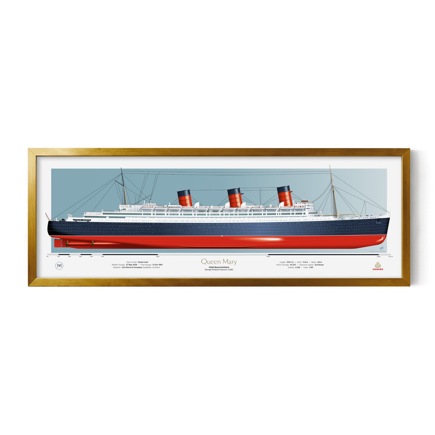 Cunard Ship Portraits