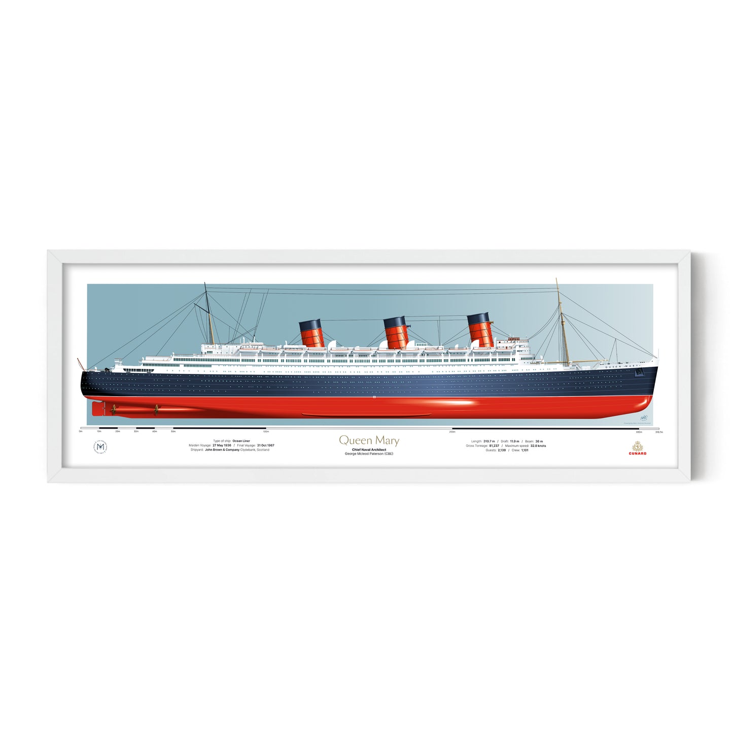 Cunard Ship Portraits