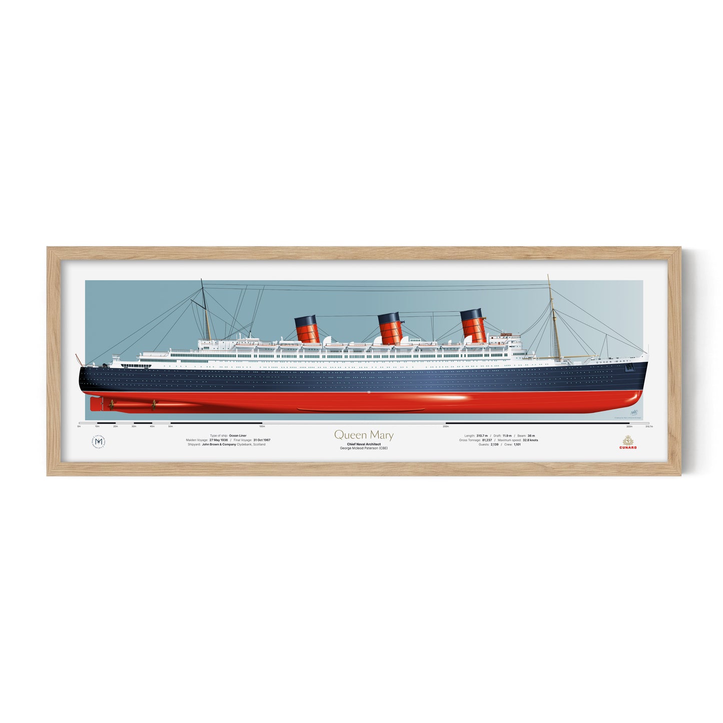 Cunard Ship Portraits