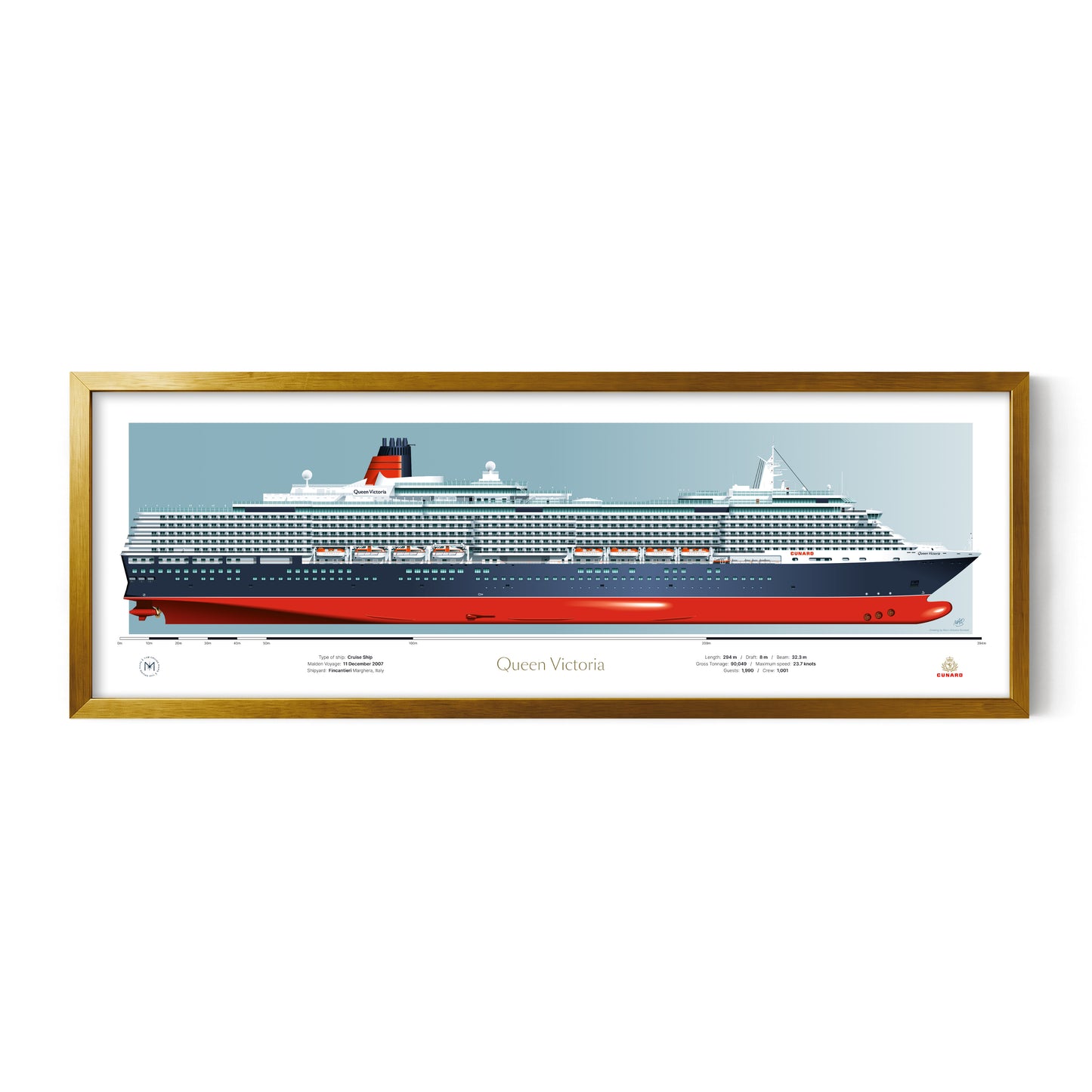 Cunard Ship Portraits