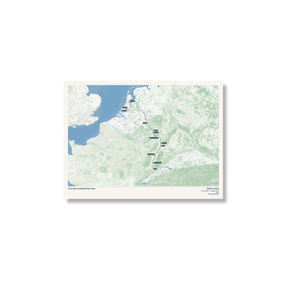 Custom River Cruise Map