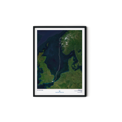 Fred. Olsen Custom Cruise Map - Satellite