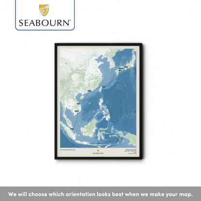 Seabourn Cruise Map