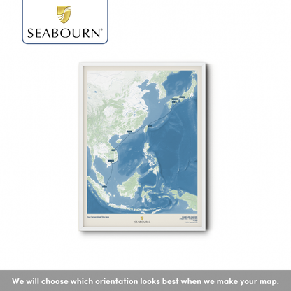Seabourn Cruise Map