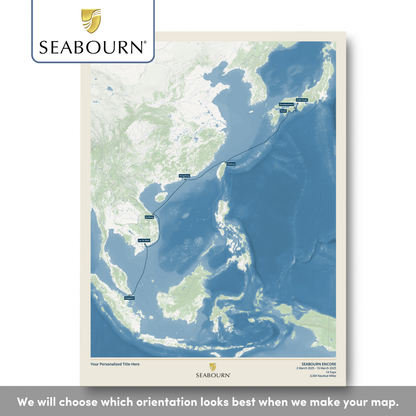 Seabourn Cruise Map