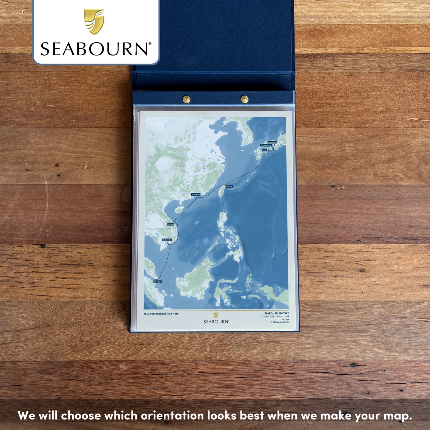 Seabourn Cruise Map