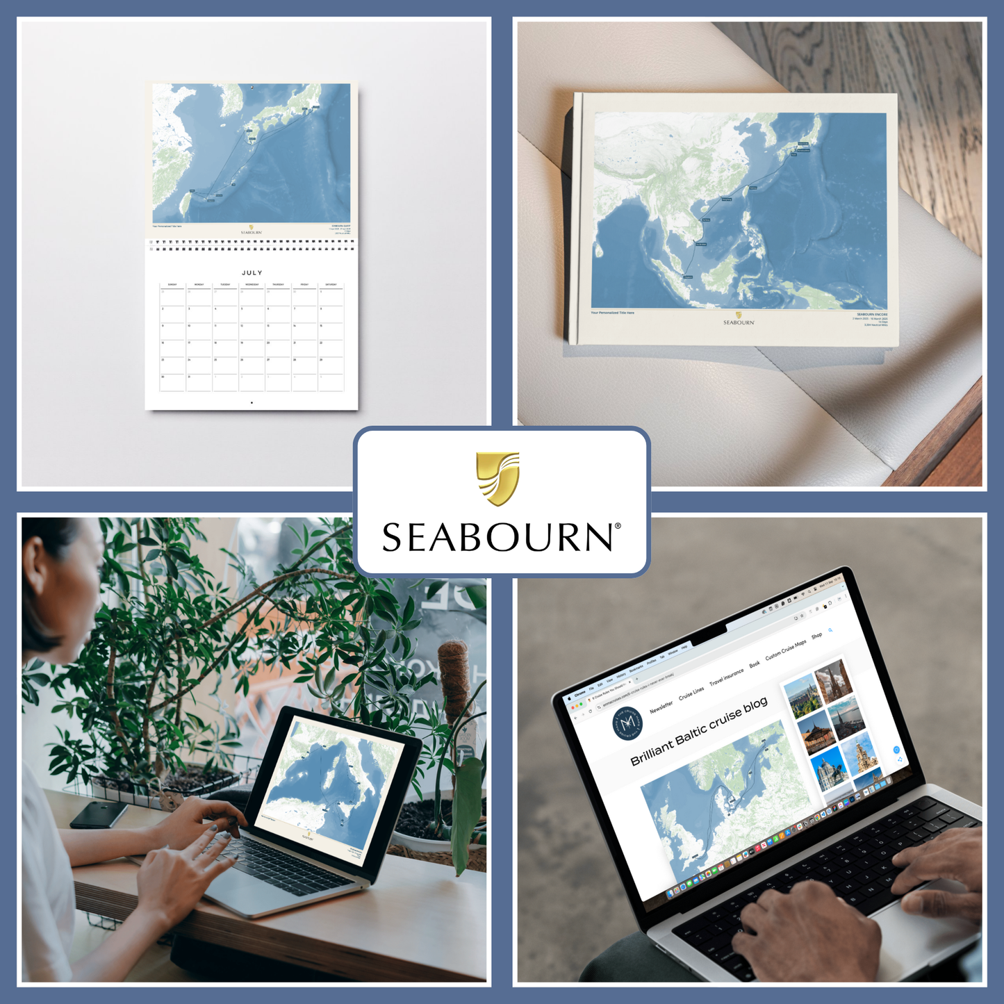 Seabourn Digital Cruise Map