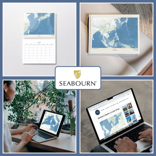 Seabourn Digital Cruise Map