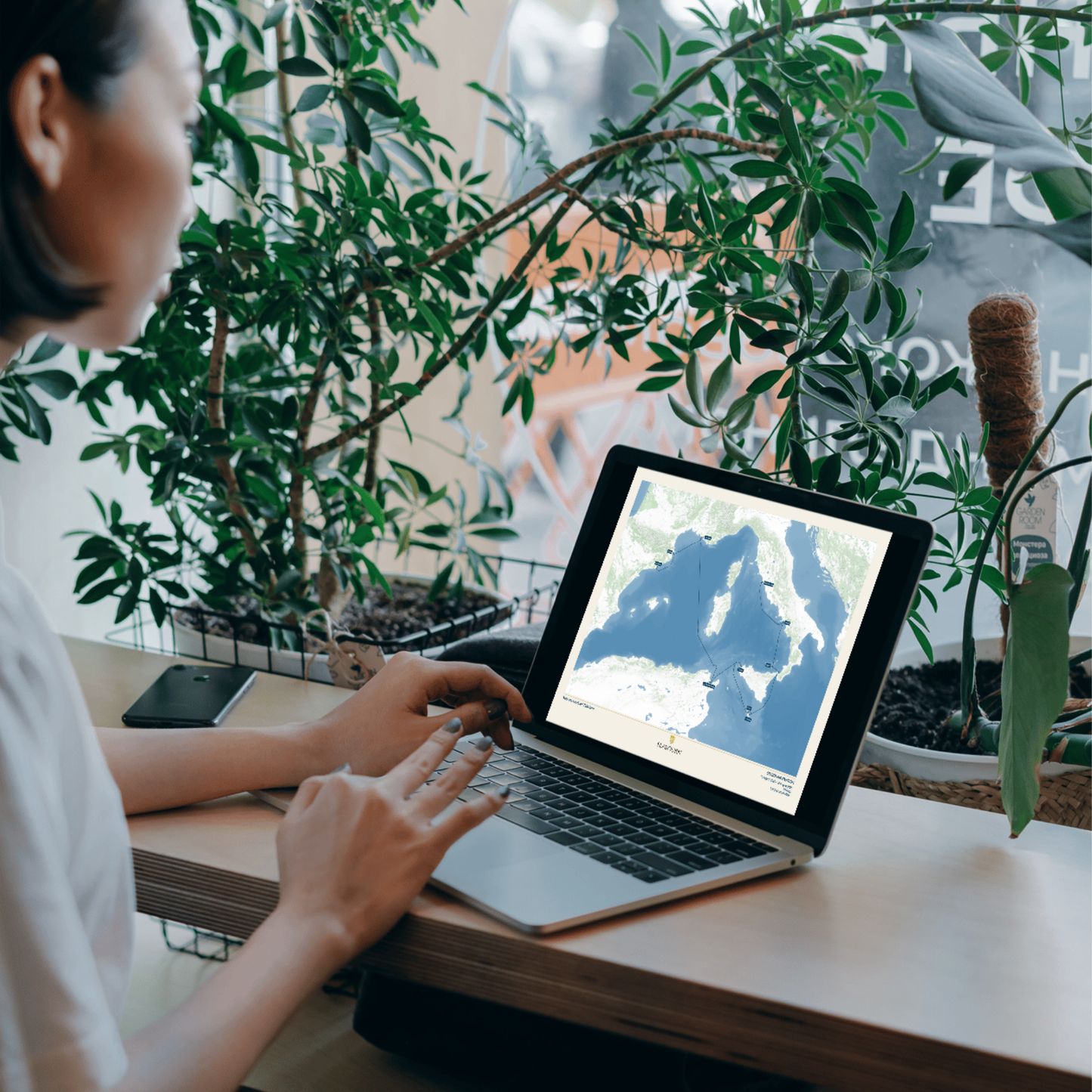 Seabourn Digital Cruise Map