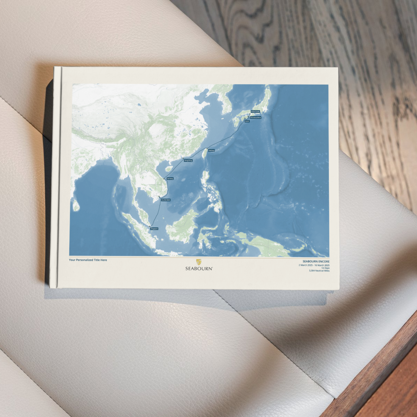 Seabourn Digital Cruise Map