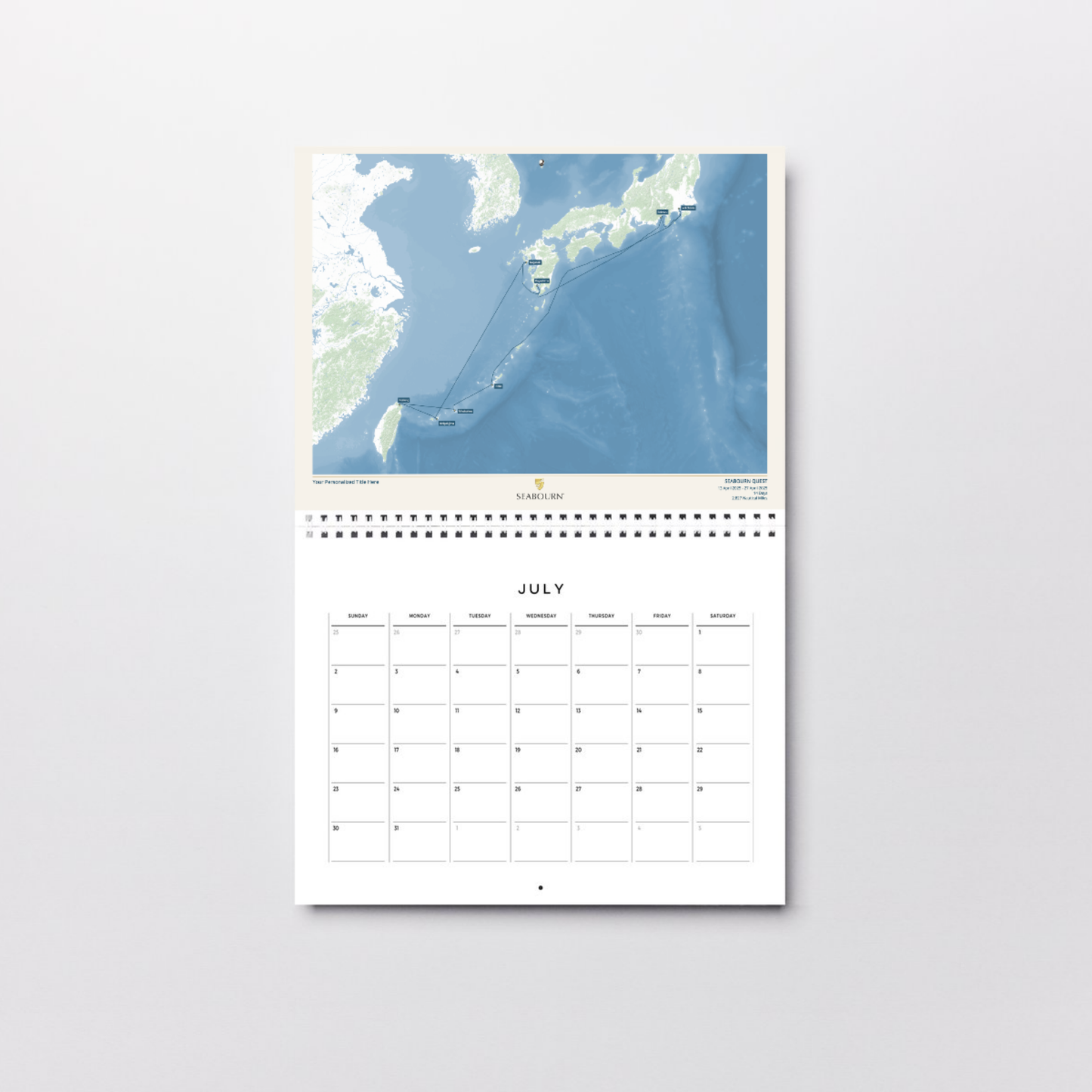 Seabourn Digital Cruise Map