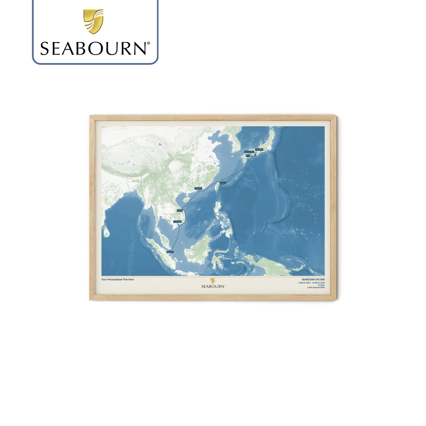 Seabourn Cruise Map