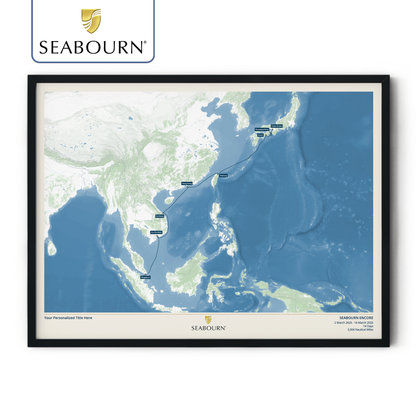 Seabourn Cruise Map