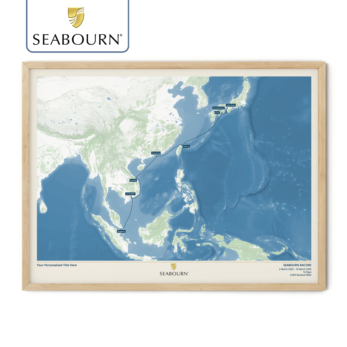 Seabourn Cruise Map