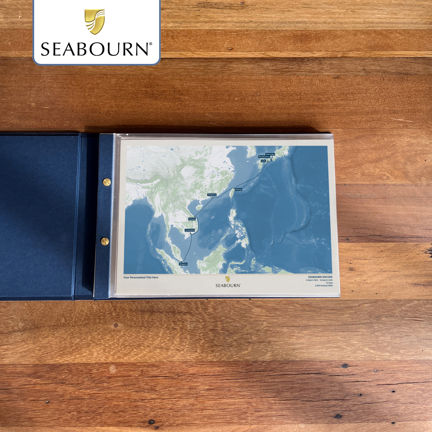 Seabourn Cruise Map