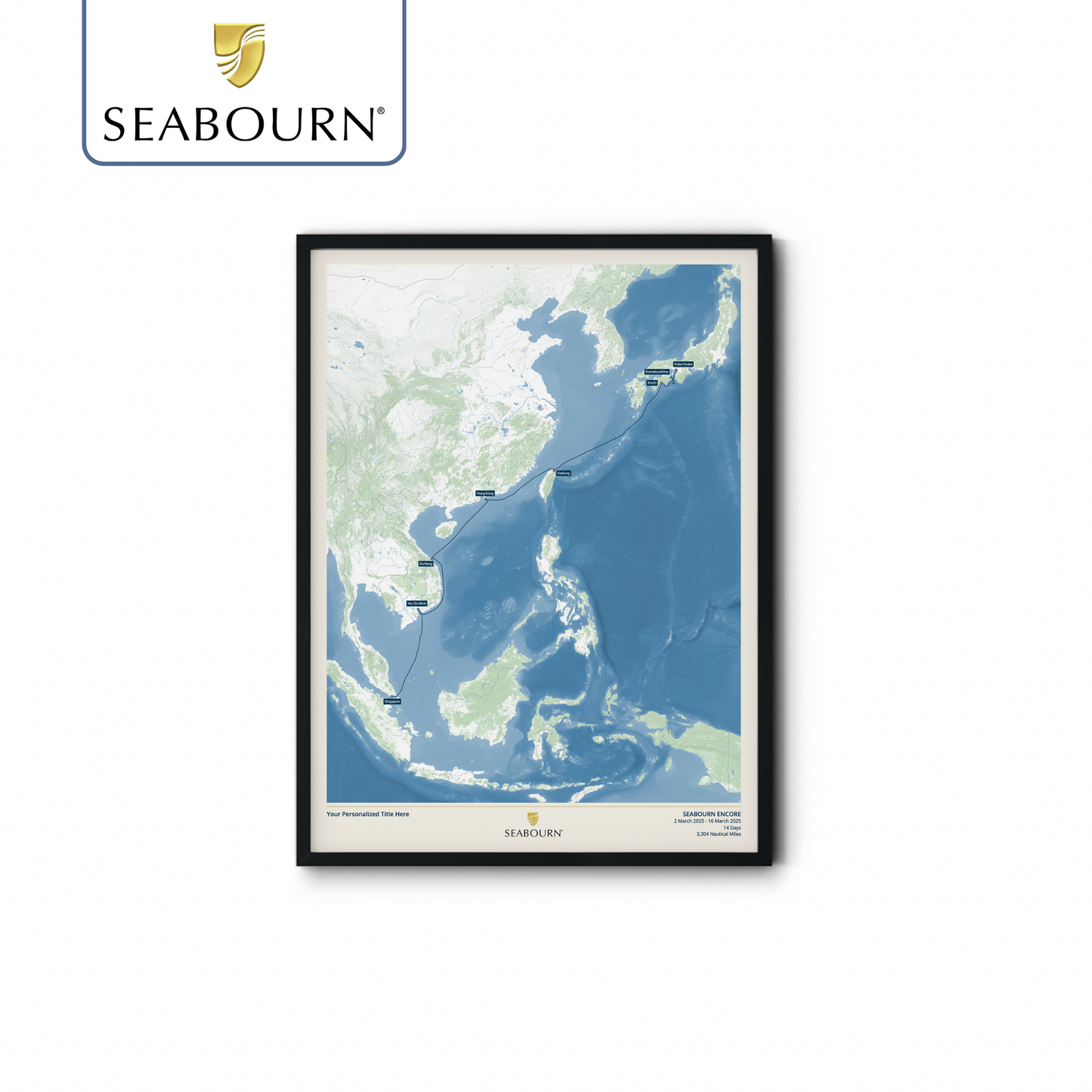 Seabourn Cruise Map