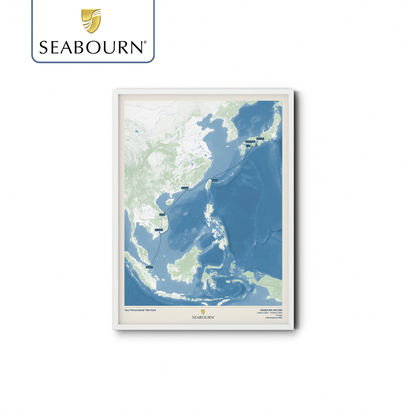 Seabourn Cruise Map