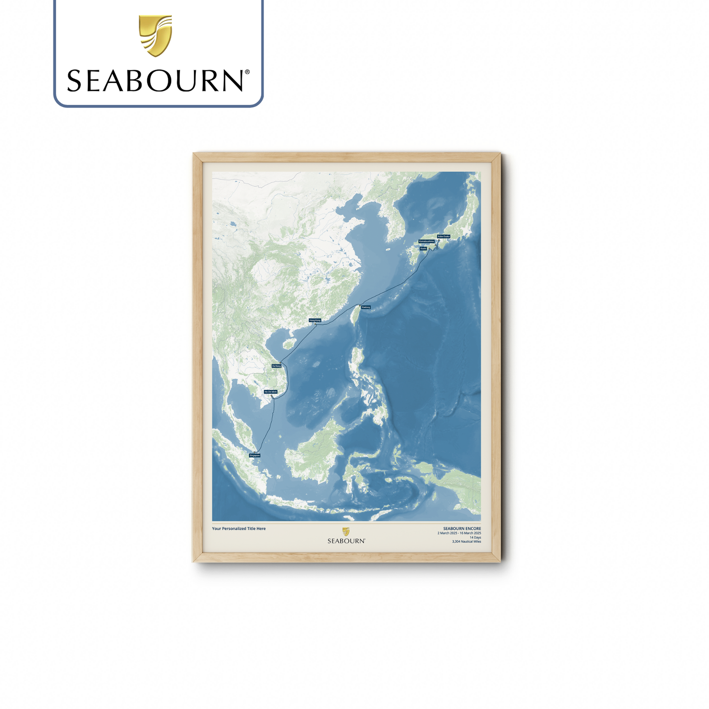Seabourn Cruise Map